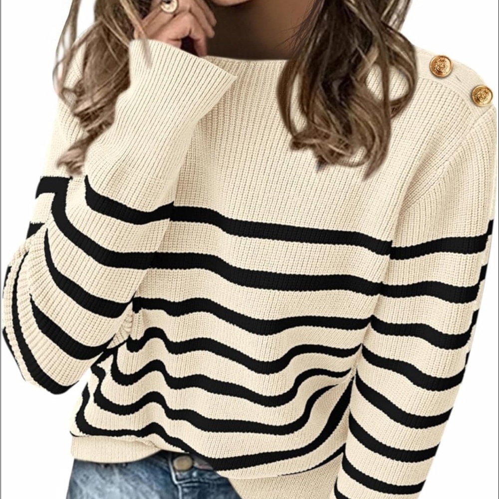 NWT Striped Sweater